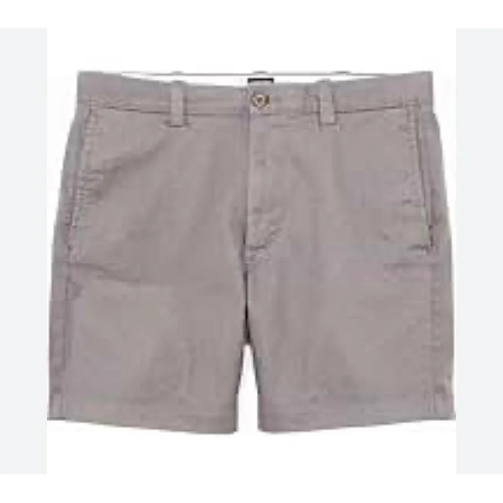 Mens J.Crew‎ Reade chino classic style washed gray size 34W 7